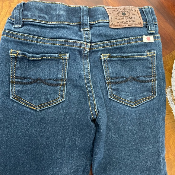 Girls Lucky brand jeans size 3t - Picture 7 of 8